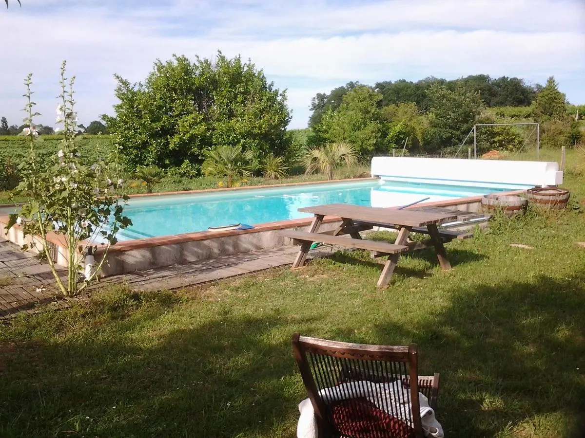 Bed and Breakfast Berdale Lagraulet-du-Gers Отель типа 